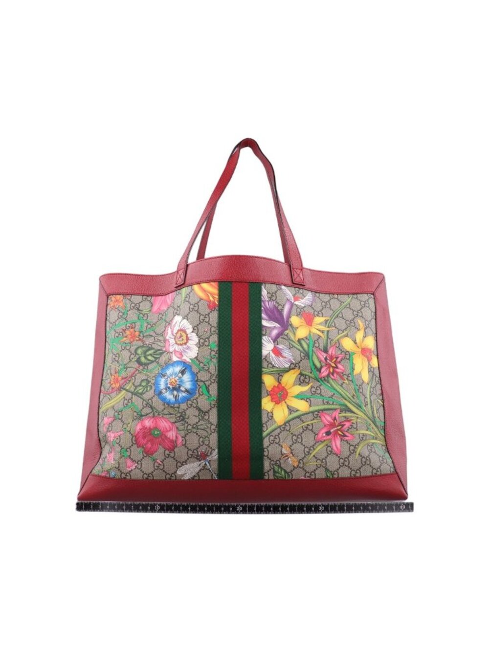 Gucci Multicolor Canvas Leather Messenger Bag - Picture 2 of 15